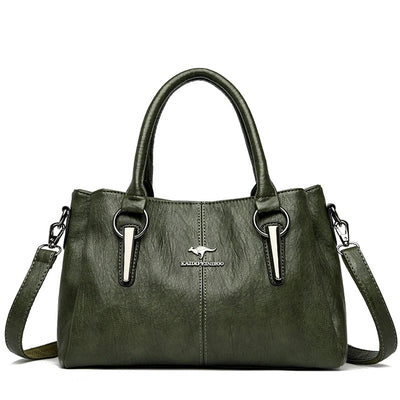 Noora™ | Soft Leather Crossbody Bag