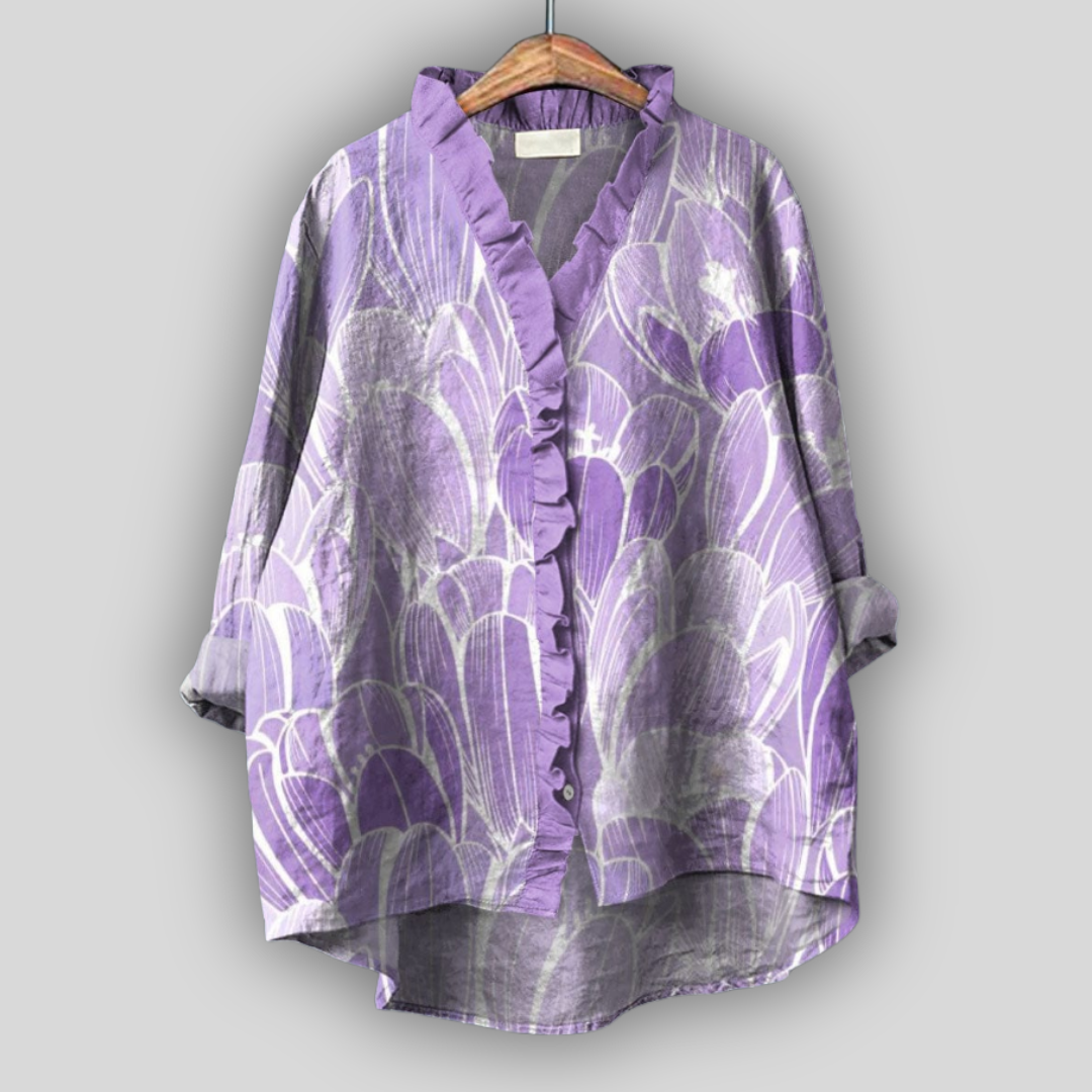 Claudia | Linen Blouse