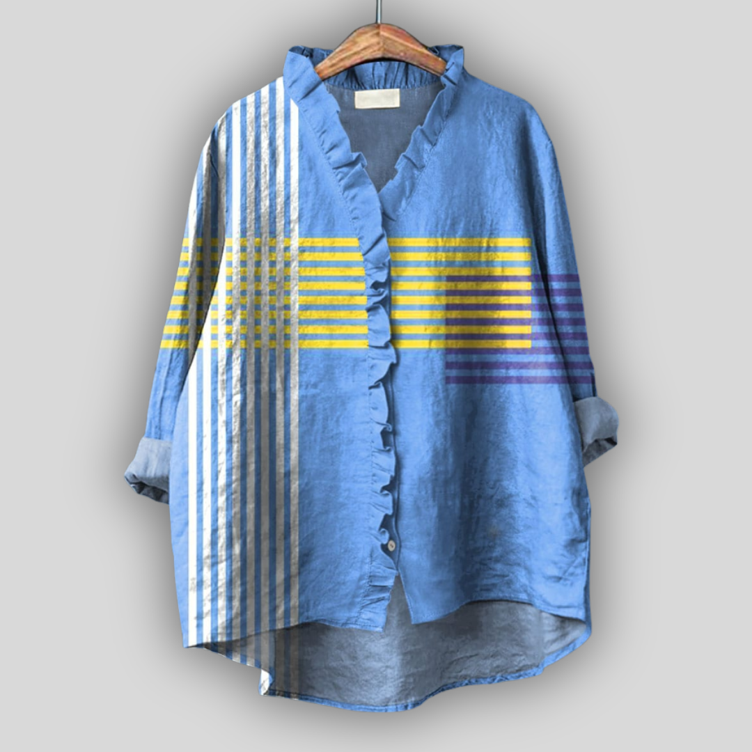 Monica - Linen Blouse