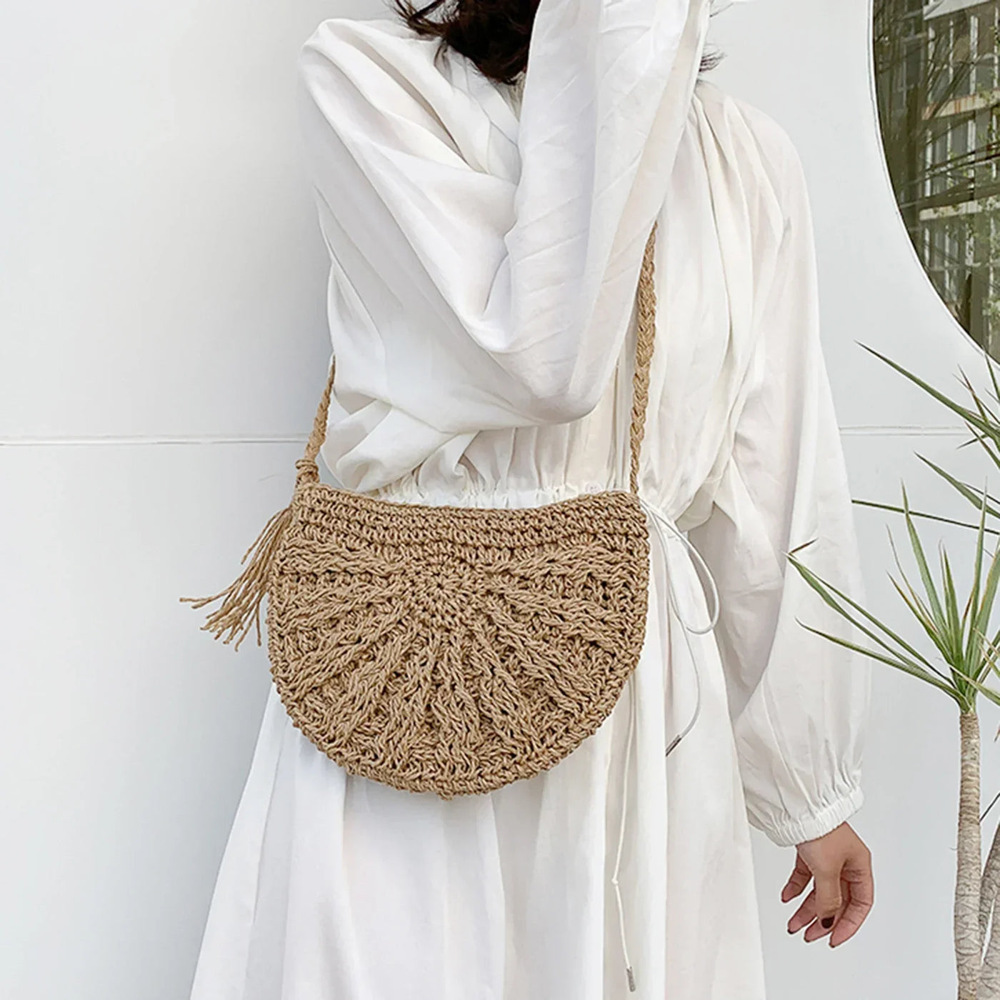 Amelia | Elegant Crochet Shoulder Bag with Bohemian Style for a Unique and Stylish Look