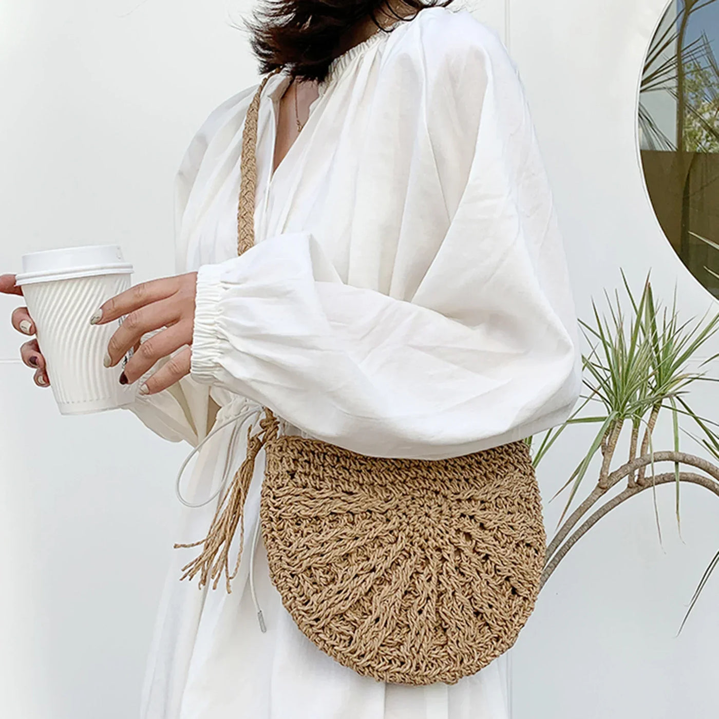 Amelia | Elegant Crochet Shoulder Bag with Bohemian Style for a Unique and Stylish Look