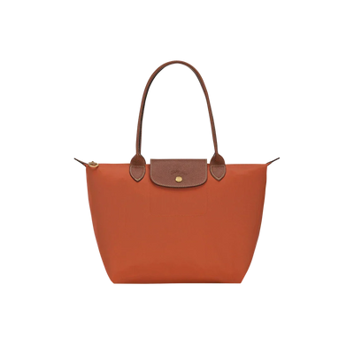 Longchamp - Large Le Pliage Tote, Brick