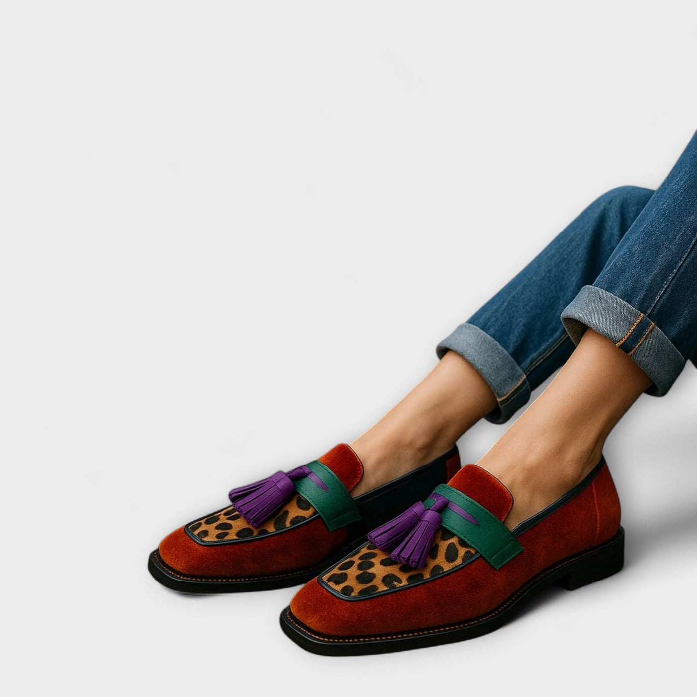 Sone – Multicolored loafers
