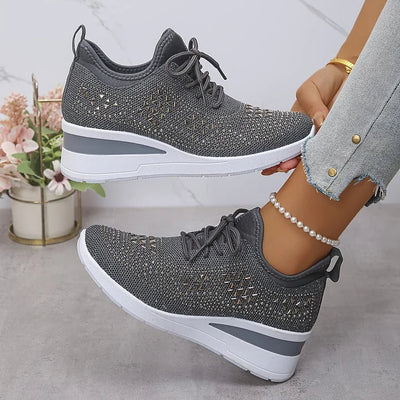 Olivia – Elegant Sparkling Orthopedic Sneakers