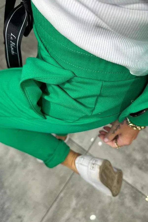 Isabelle | Chic Blazer Jogger Set