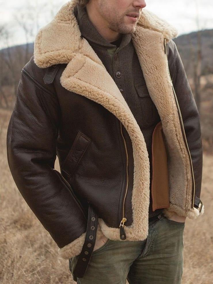 Fletcher™ | Premium Shearling Leather Jacket