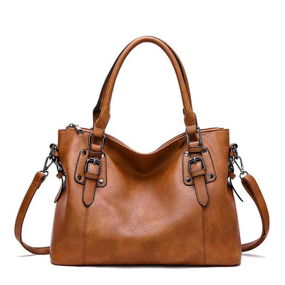 Fiona | Elegant and Versatile Caramel Brown Bag with Timeless Design