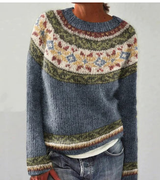 Harper - Retro Knitted Sweater