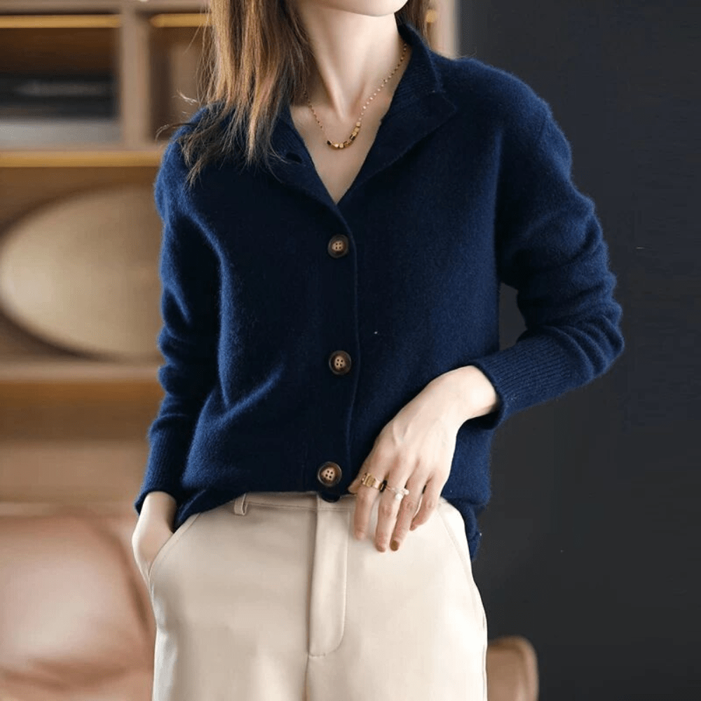 Annie™ | Knit Cashmere Vest