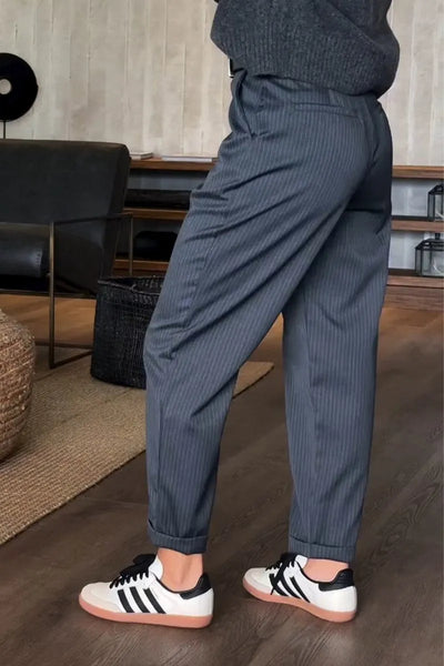 Martha | Elegant Striped Trousers