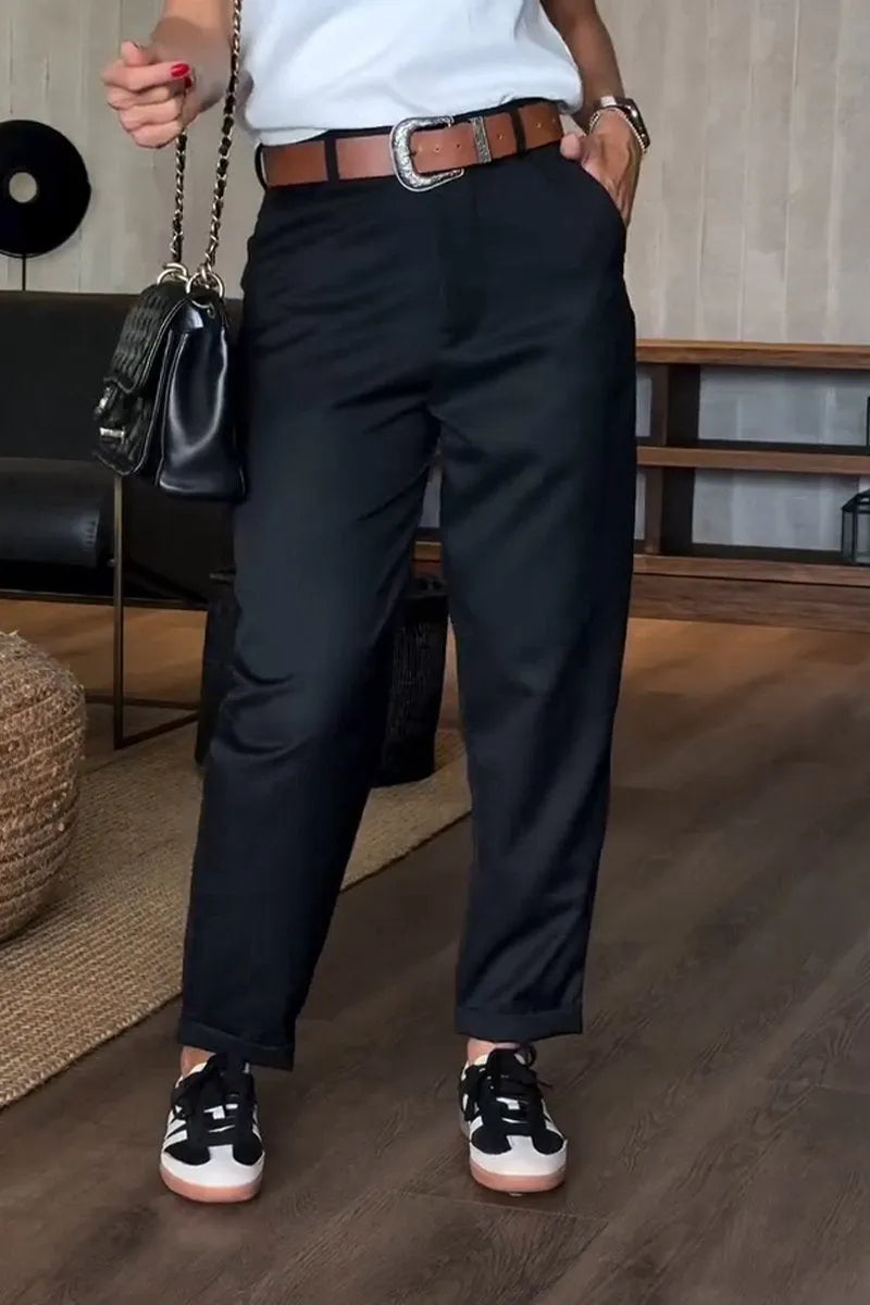Martha | Elegant Striped Trousers