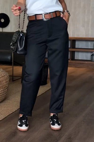 Martha | Elegant Striped Trousers
