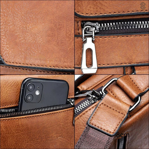 Jackie | Elegant and functional unisex shoulder bag for all occasions