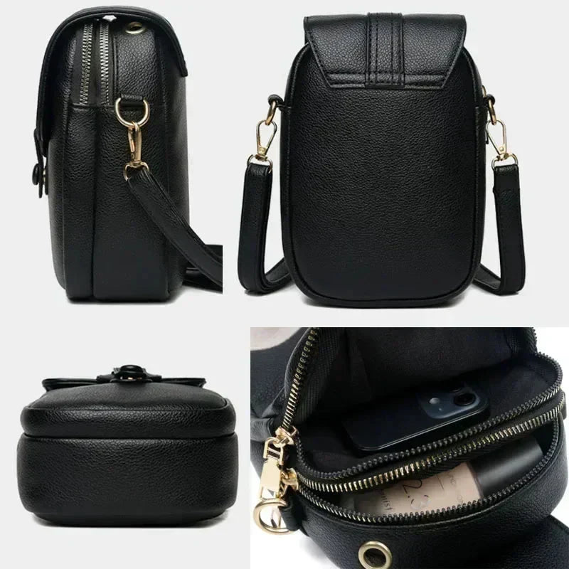 Noora™ | Retro Leather Bag