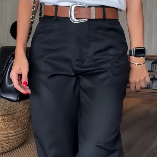 Martha | Elegant Striped Trousers